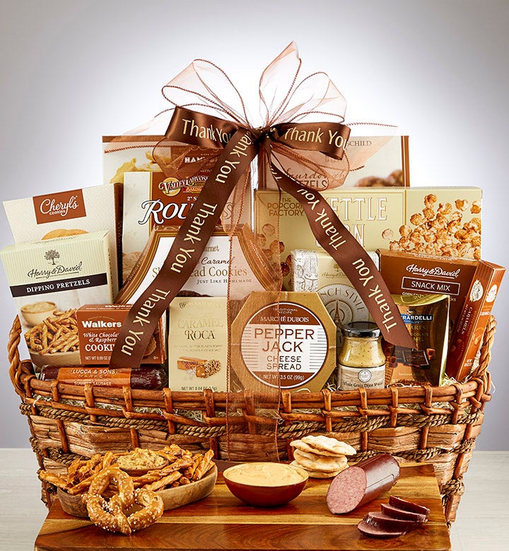 An Extra Special Thank You Gourmet Gift Basket